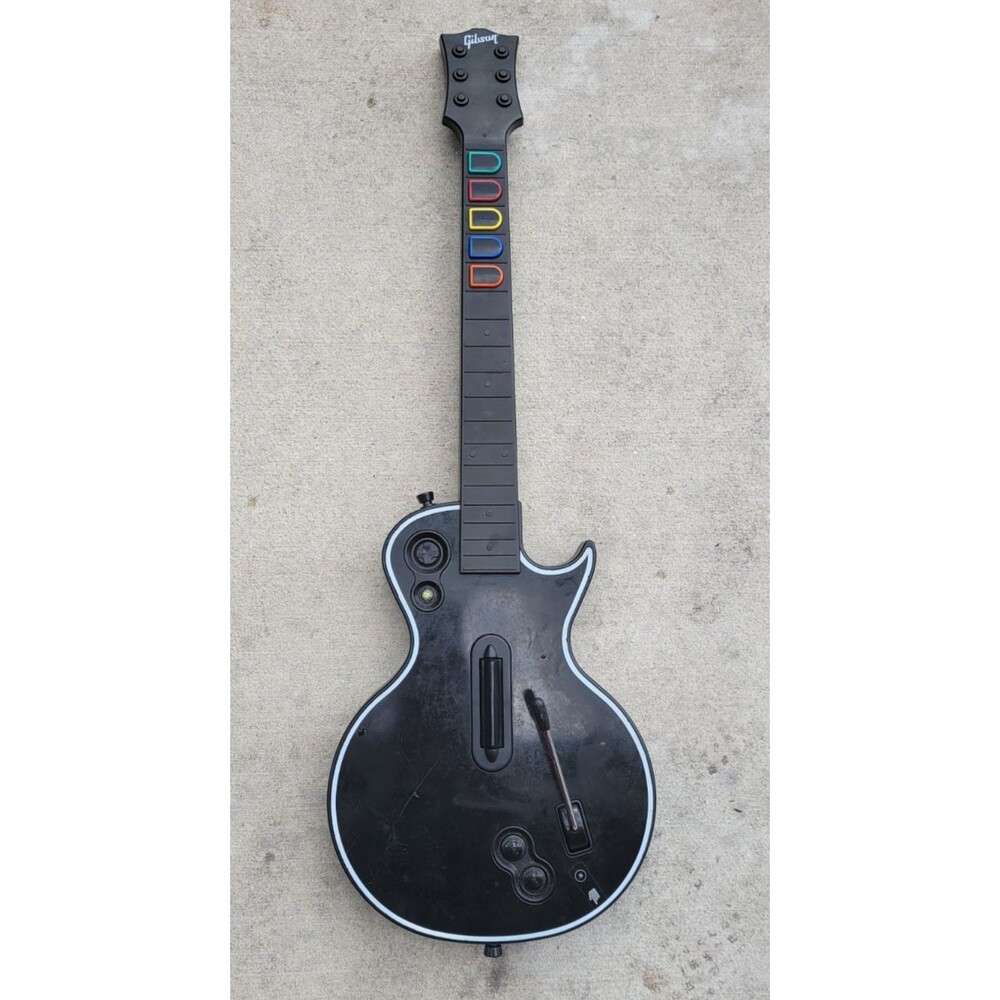 Red Octane Xbox 360 Wireless Gibson Les Paul Guitar Hero Controller (95123.805)